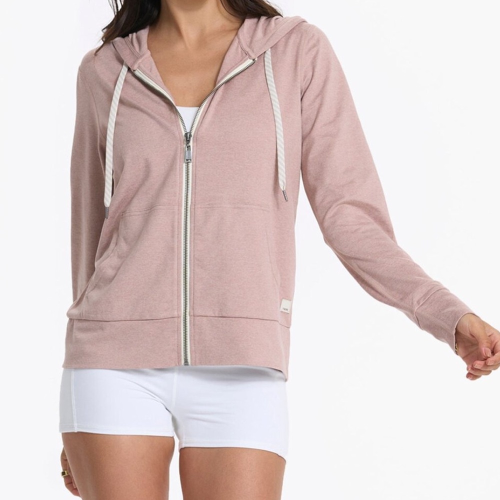 Vuori Halo Performance Dreamknit Hoodie Dogwood Heather S Small